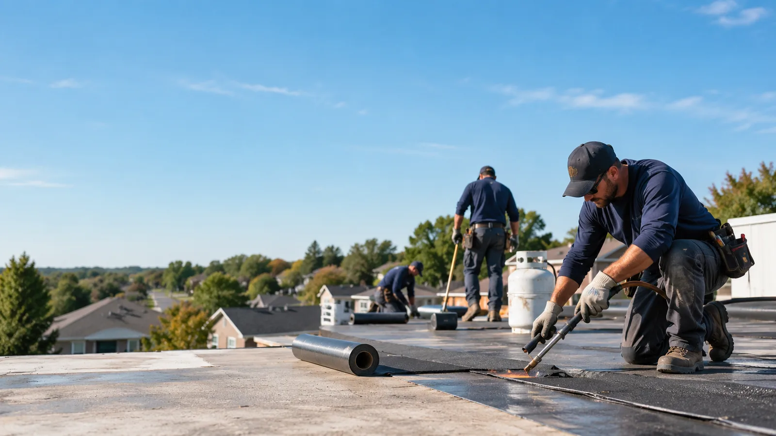 Flat Roof Leak Repair providers in Reynoldsburg, OH